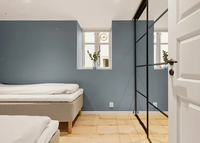 Apartament Dinbnb I Luxury Feel 100m From Bryggen Bergen