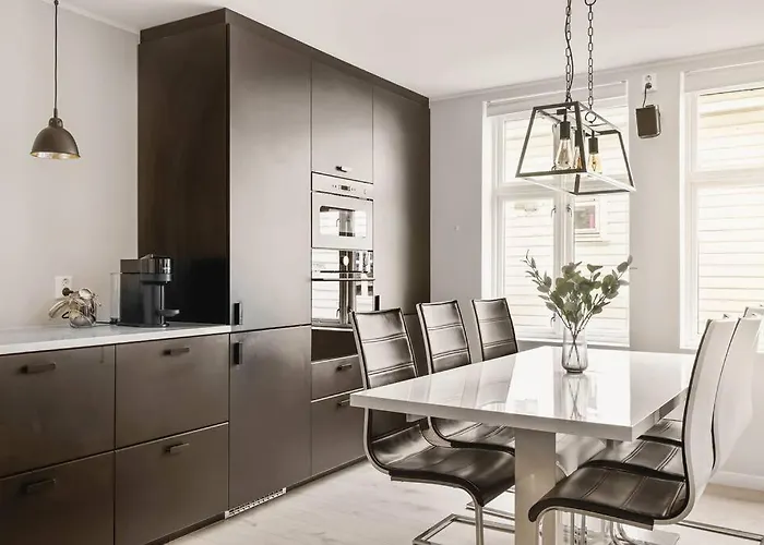 Apartament Dinbnb I Luxury Feel 100m From Bryggen *